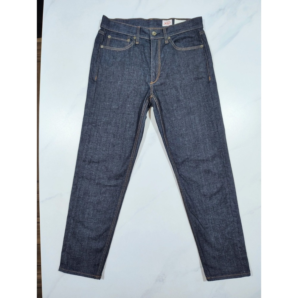 Rag & Bone Fit 2 Slim Crop Jeans Mens 31 Raw Indigo Kaihara Japanese Denim Denim - Picture 2 of 12